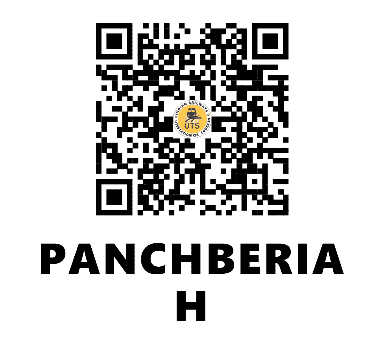 UTS QR Code for PANCHBERIA H - PNCB - ER (WEST BENGAL)